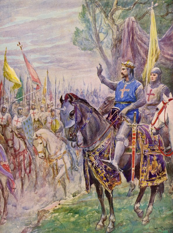 La Gerusalemme Liberata de Torquato Tasso: Canto 1, estrofa 35 (litografía en color) de Fabio Fabbi