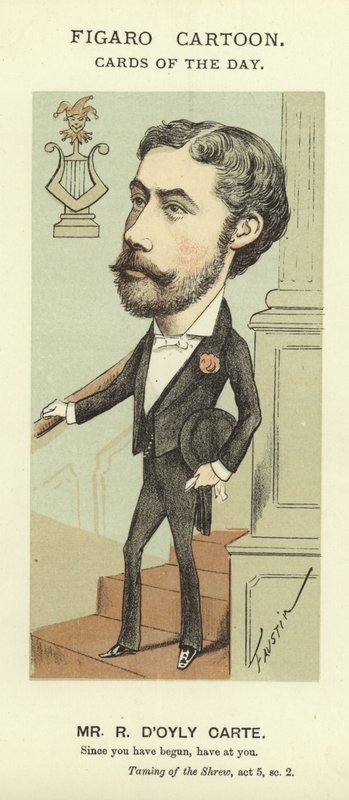 Caricatura de Richard D