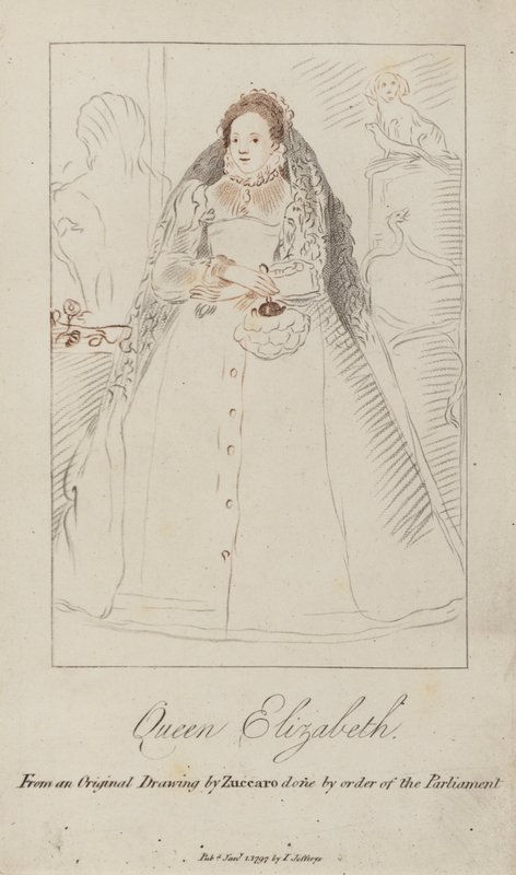 Reina Isabel I de Federico (after) Zuccari or Zuccaro