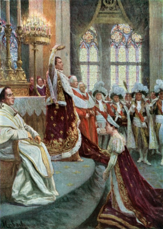 La coronación en Notre Dame de Felicien baron de Myrbach Rheinfeld