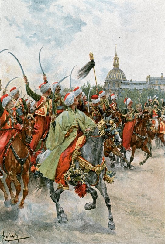 Los Mamelucos de Felicien baron de Myrbach Rheinfeld