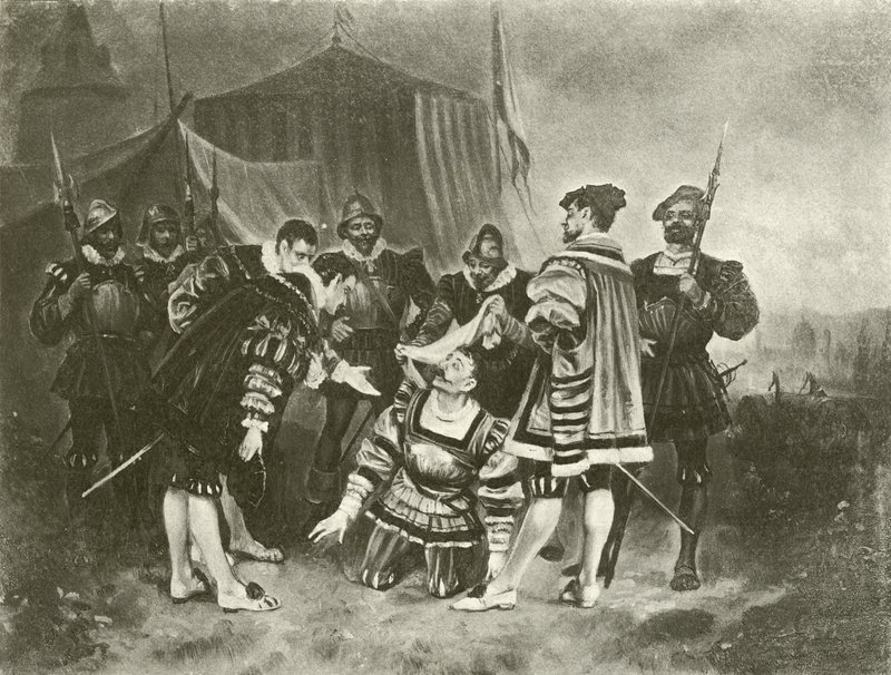 Bien está lo que bien acaba. Acto IV-Escena III de Felix Octavius Carr Darley
