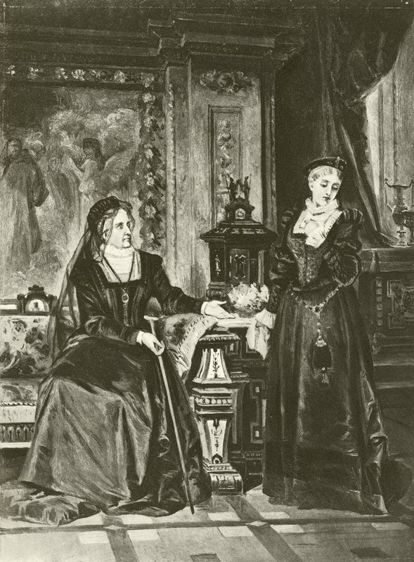Bien está lo que bien acaba. Acto I, Escena III de Felix Octavius Carr Darley