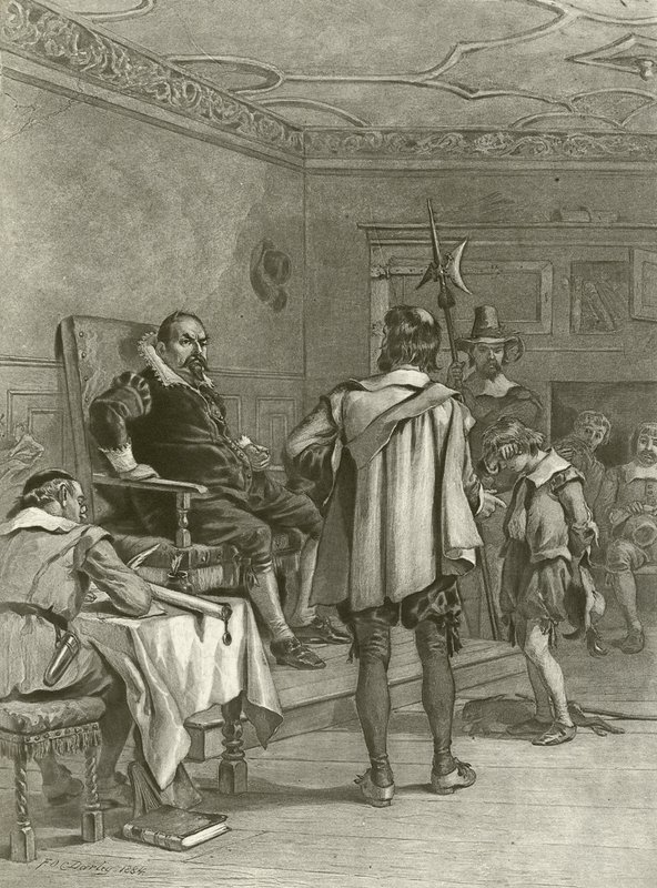 Como gustéis. Acto II, Escena VII (grabado) de Felix Octavius Carr Darley