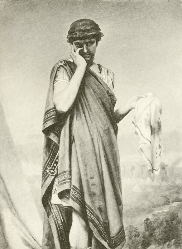 Cymbeline. Acto V-Escena I (gravura) de Felix Octavius Carr Darley