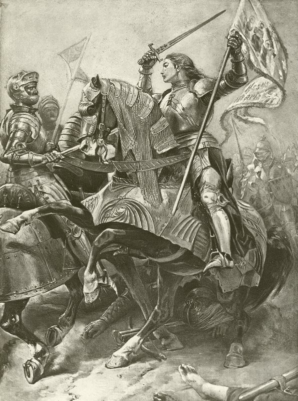 Primera Parte del Rey Enrique VI. Acto I, Escena V de Felix Octavius Carr Darley
