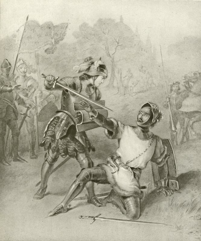Primera Parte del Rey Enrique VI. Acto I, Escena II de Felix Octavius Carr Darley
