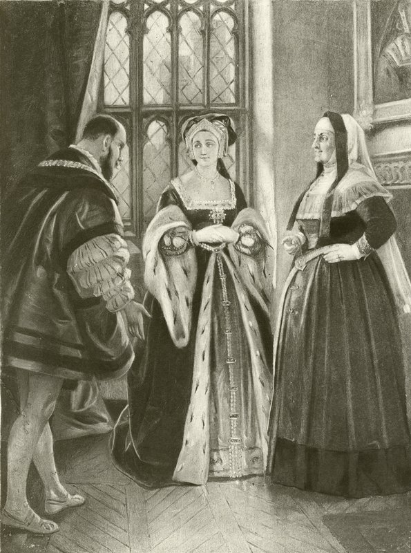 Rey Enrique VIII. Acto II, Escena III de Felix Octavius Carr Darley