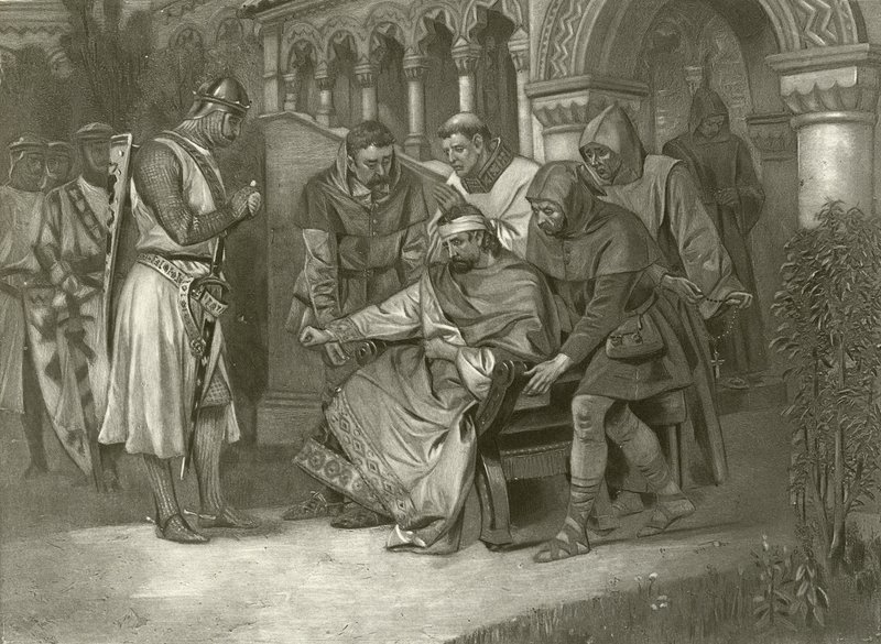 Rey Juan. Acto V, Escena VII de Felix Octavius Carr Darley