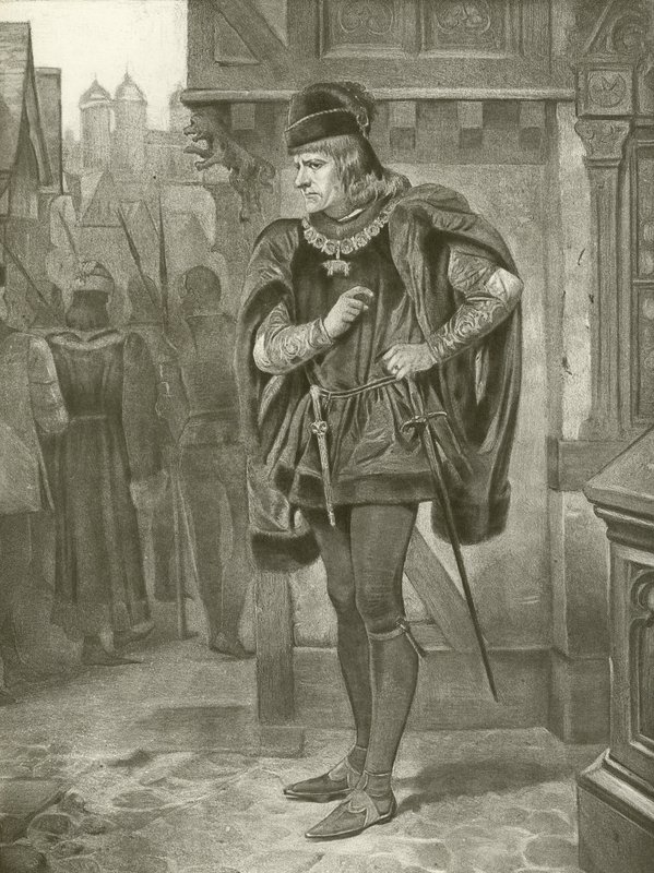 Rey Ricardo III. Acto I, Escena II de Felix Octavius Carr Darley