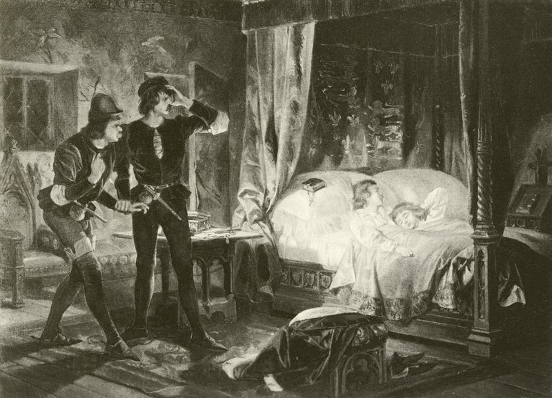 Rey Ricardo III. Acto IV-Escena III de Felix Octavius Carr Darley