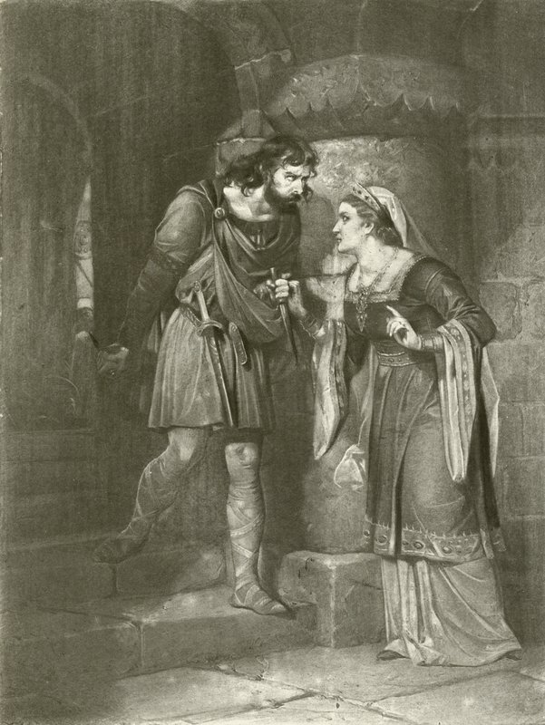Macbeth. Acto II, Escena II de Felix Octavius Carr Darley