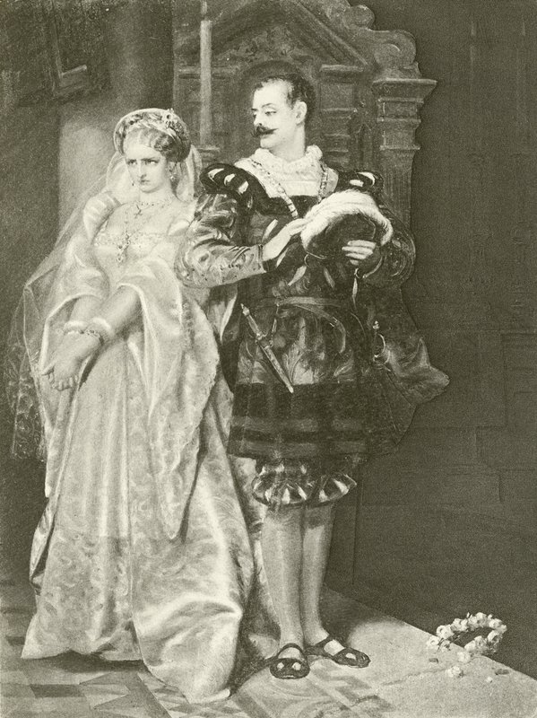 Mucho ruido y pocas nueces. Acto IV-Escena I de Felix Octavius Carr Darley
