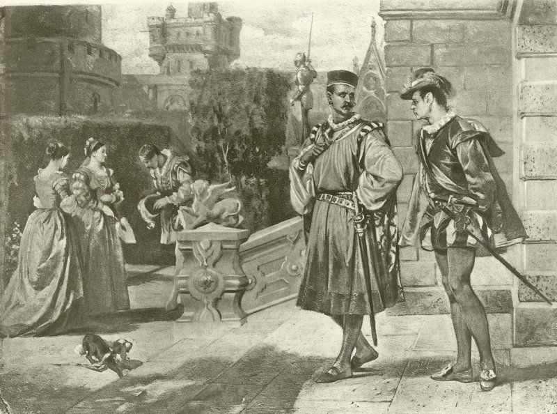 Othello. Acto III, Escena III de Felix Octavius Carr Darley