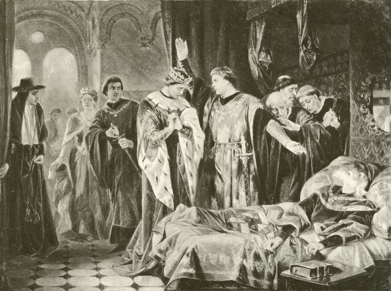 Segunda Parte de Enrique VI. Acto III-Escena II de Felix Octavius Carr Darley