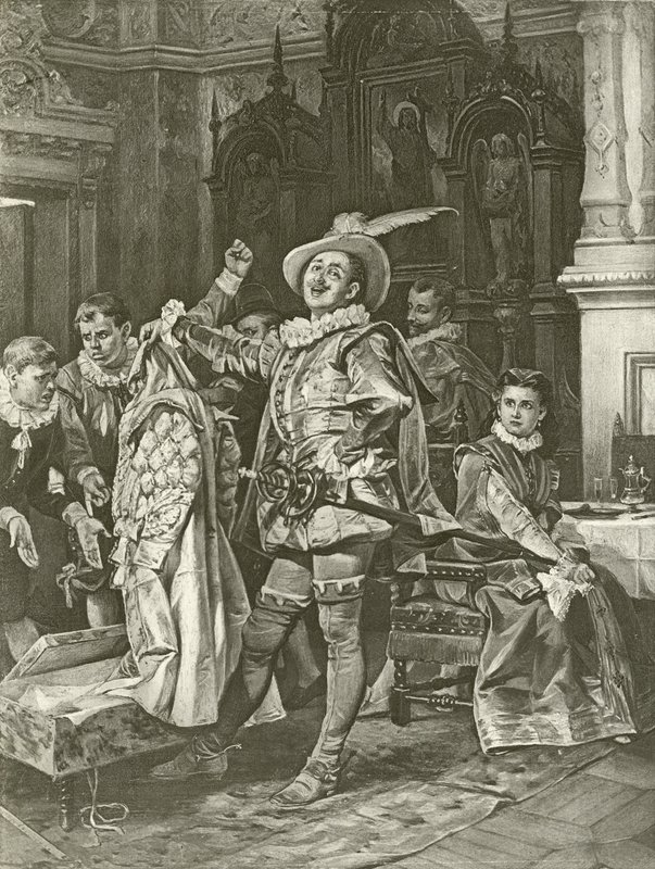 La fierecilla domada. Acto IV, Escena III de Felix Octavius Carr Darley