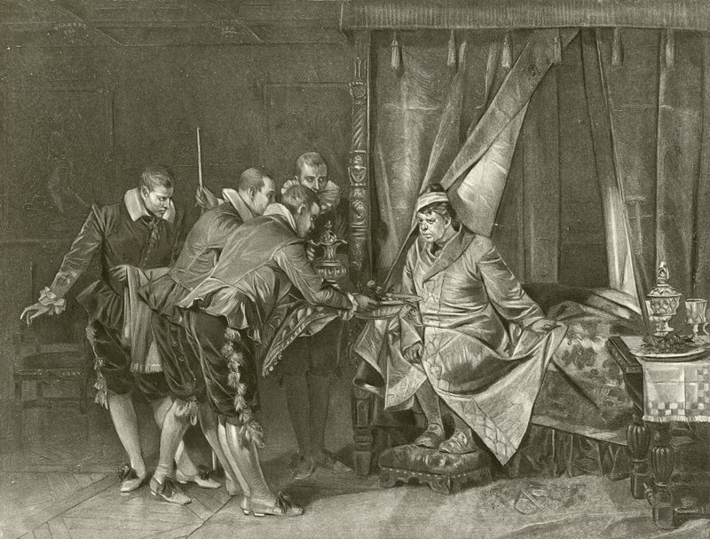 La fierecilla domada. Inducción, Escena II de Felix Octavius Carr Darley