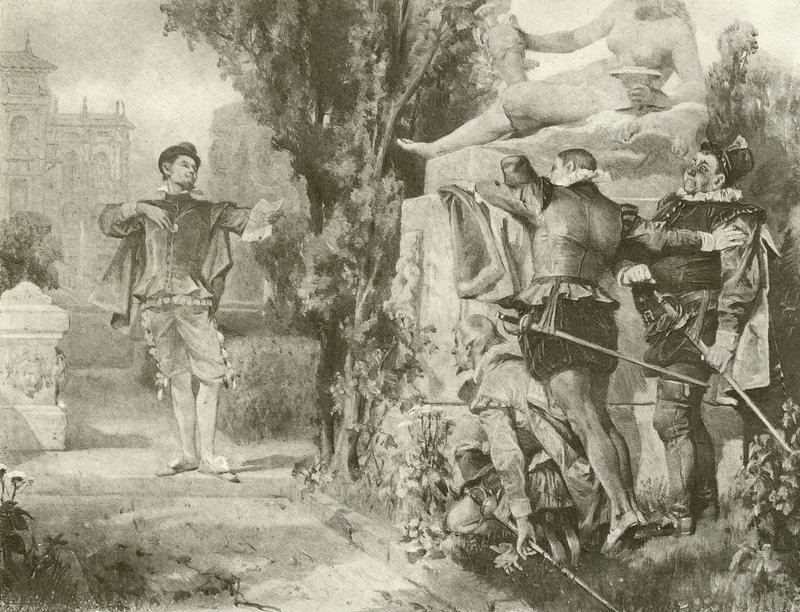 Noche de Reyes. Acto I, Escena V de Felix Octavius Carr Darley
