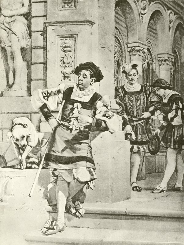 Dos caballeros de Verona. Acto IV, Escena IV de Felix Octavius Carr Darley