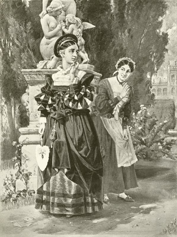 Dos Caballeros de Verona. Acto I, Escena II de Felix Octavius Carr Darley
