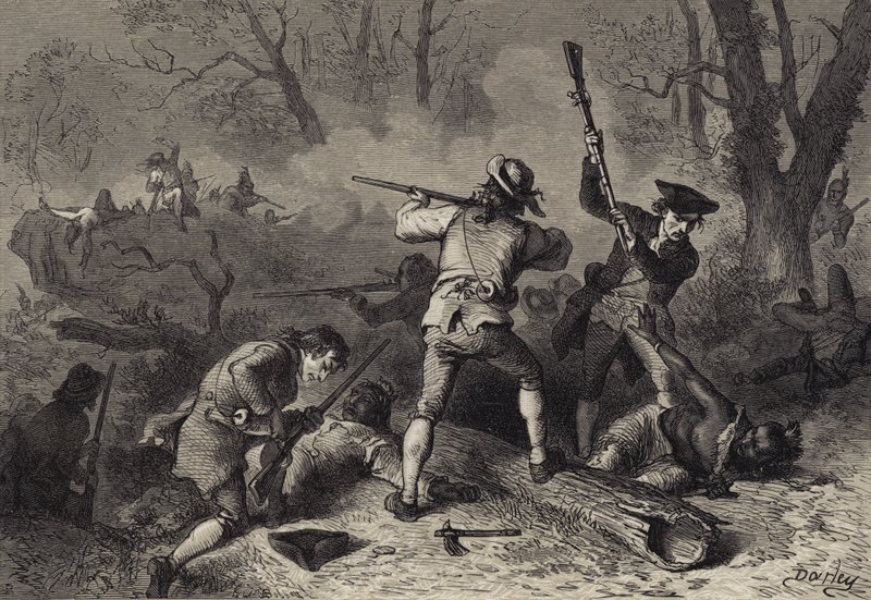 Conflicto con los indios en las fronteras del suroeste de Felix Octavius Carr after Darley
