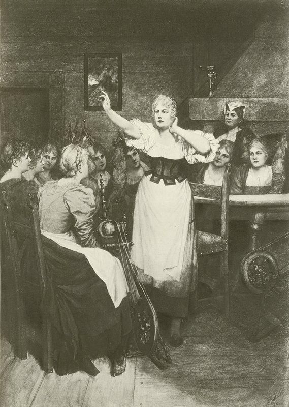 El Holandés Errante, Acto II escena i de Ferdinand Leeke