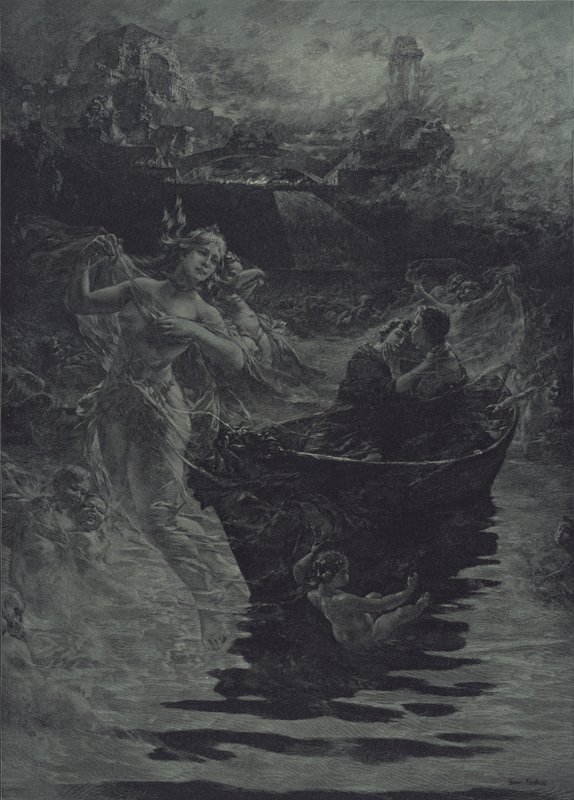 Ein Traum (Un sueño) de Ferdinand Pacher