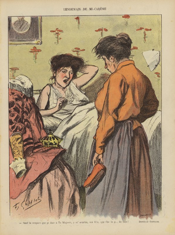 Ilustración para Le Rire de Fernand Louis Gottlob