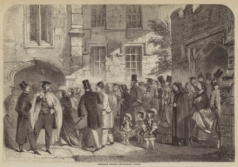 Pecadores Miserables, Christchurch, Oxford de Florence Claxton