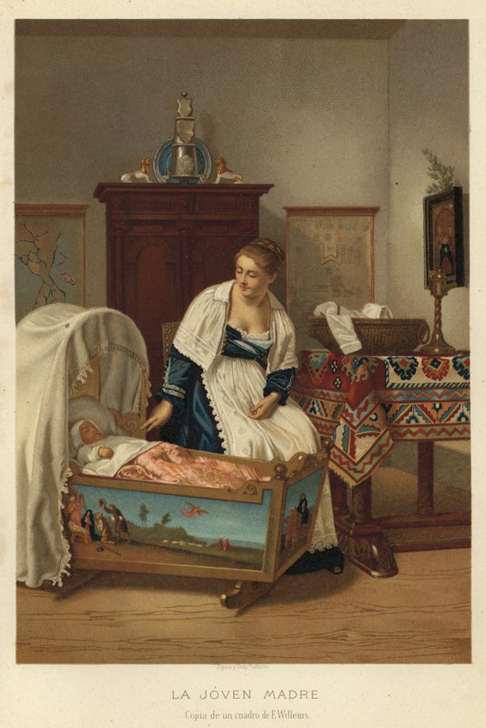 La joven madre de Florent Willems