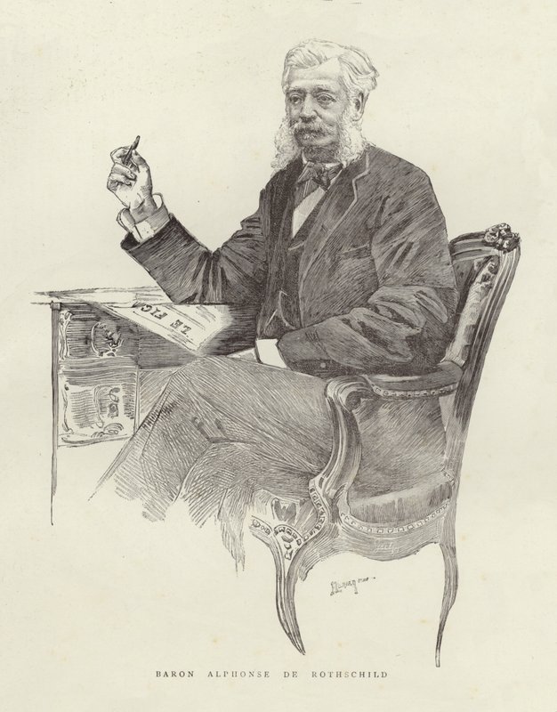 Barón Alphonse James de Rothschild de Florian