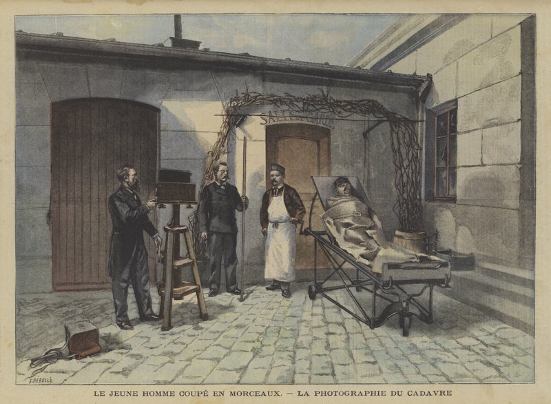 Un joven cortado en pedazos de Fortune Louis Meaulle