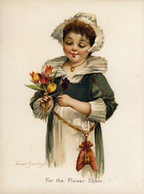 Para la exposición de flores de Frances Brundage