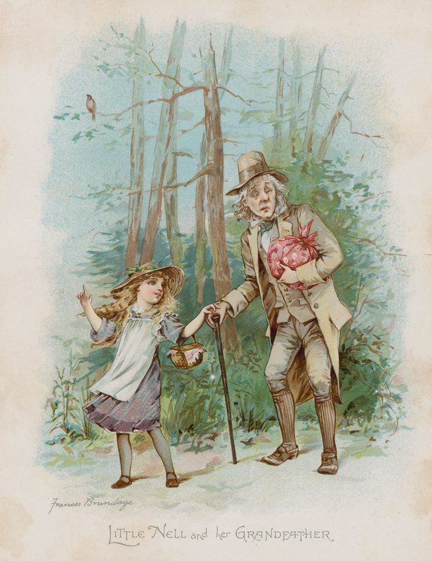 La pequeña Nell y su abuelo de Frances Brundage