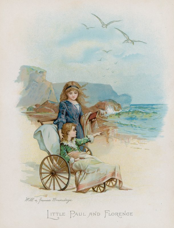 Pequeño Paul y Florence de Frances Brundage