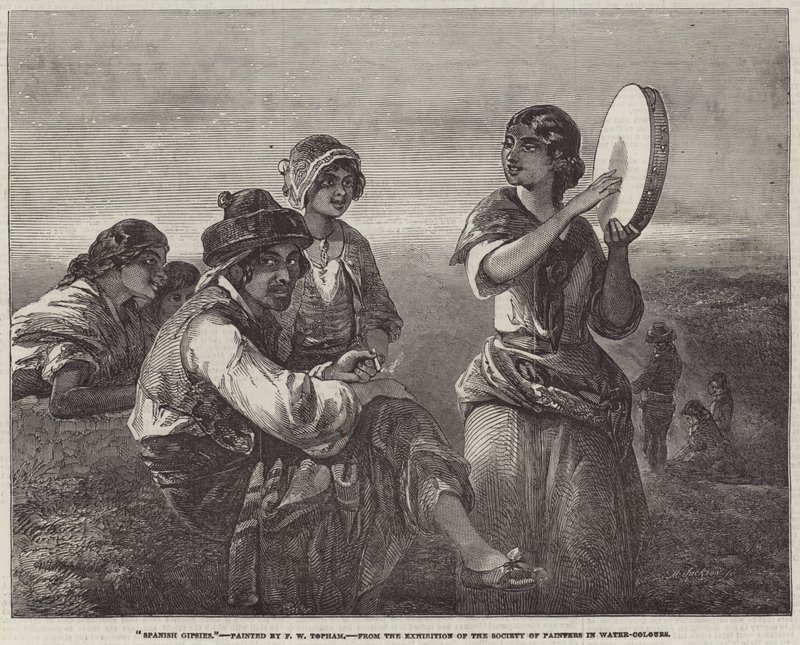 Gitanos españoles de Francis William Topham