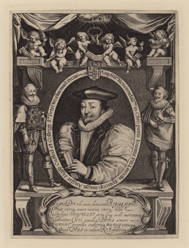 John Williams, Obispo de Lincoln, luego Arzobispo de York, c1621 de Francis (after) Delaram