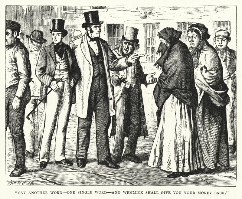 Ilustración para Grandes Esperanzas de Charles Dickens de Francis Arthur Fraser
