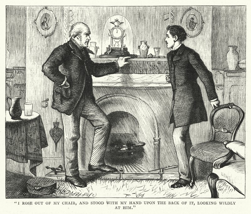 Ilustración para Grandes Esperanzas de Charles Dickens de Francis Arthur Fraser