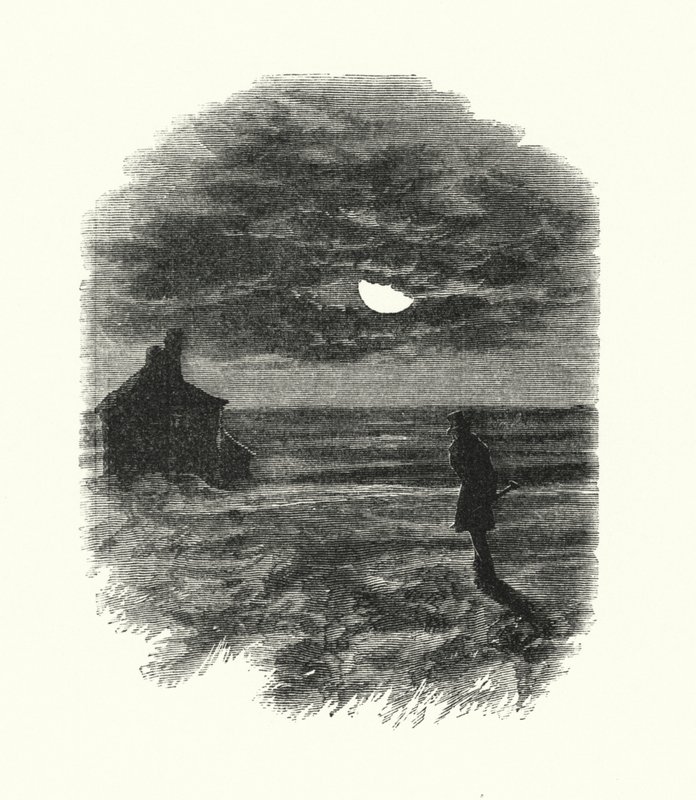 Ilustración para Grandes Esperanzas de Charles Dickens de Francis Arthur Fraser