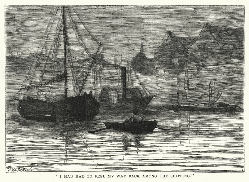 Ilustración para Grandes Esperanzas de Charles Dickens (grabado) de Francis Arthur Fraser