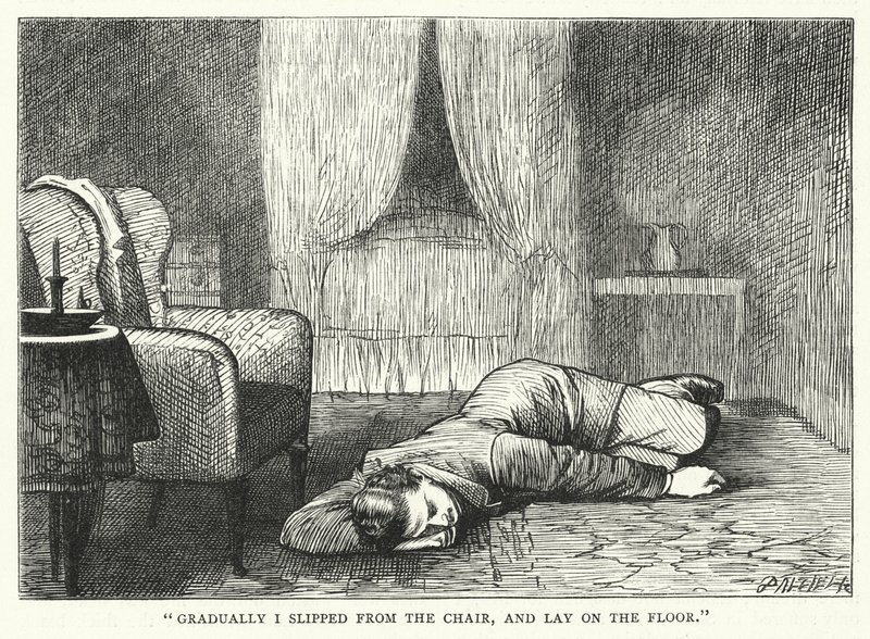 Ilustración para Grandes Esperanzas de Charles Dickens (grabado) de Francis Arthur Fraser