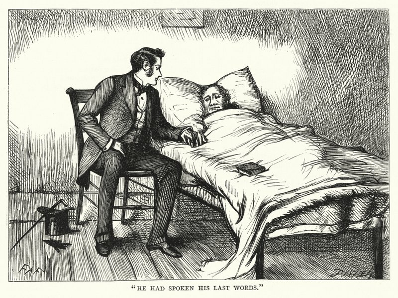 Ilustración para Grandes Esperanzas de Charles Dickens de Francis Arthur Fraser