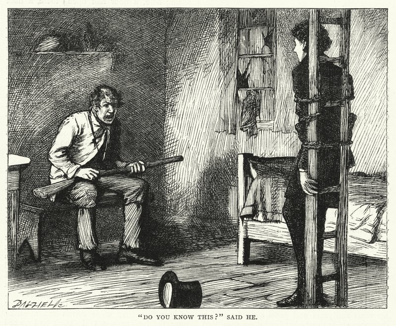 Ilustración para Grandes Esperanzas de Charles Dickens (grabado) de Francis Arthur Fraser