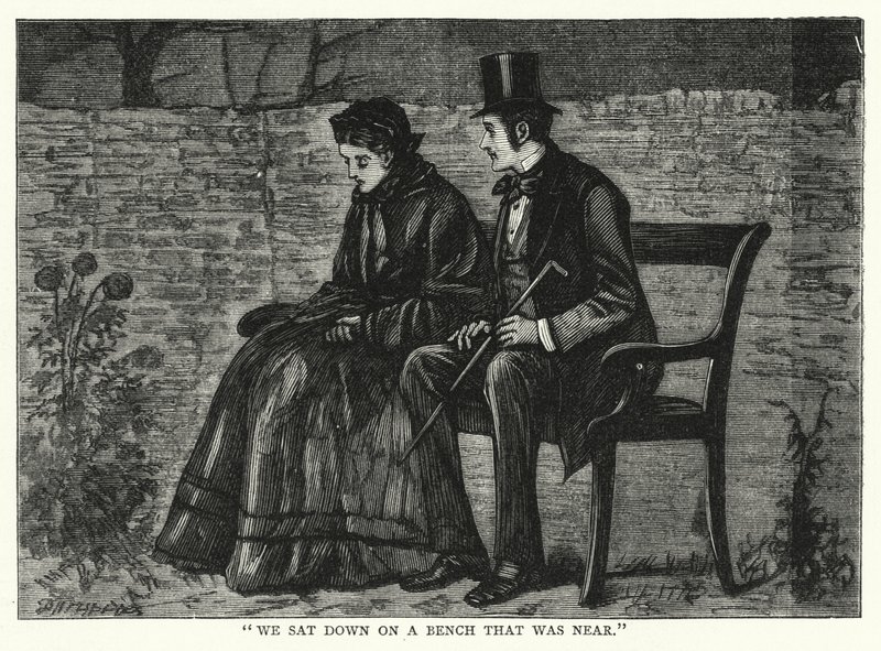 Ilustración para Grandes Esperanzas de Charles Dickens (grabado) de Francis Arthur Fraser