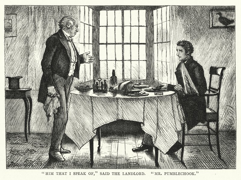 Ilustración para Grandes Esperanzas de Charles Dickens (grabado) de Francis Arthur Fraser