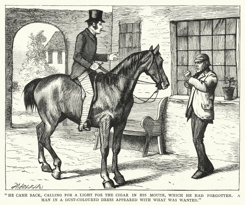 Ilustración para Grandes Esperanzas de Charles Dickens (grabado) de Francis Arthur Fraser