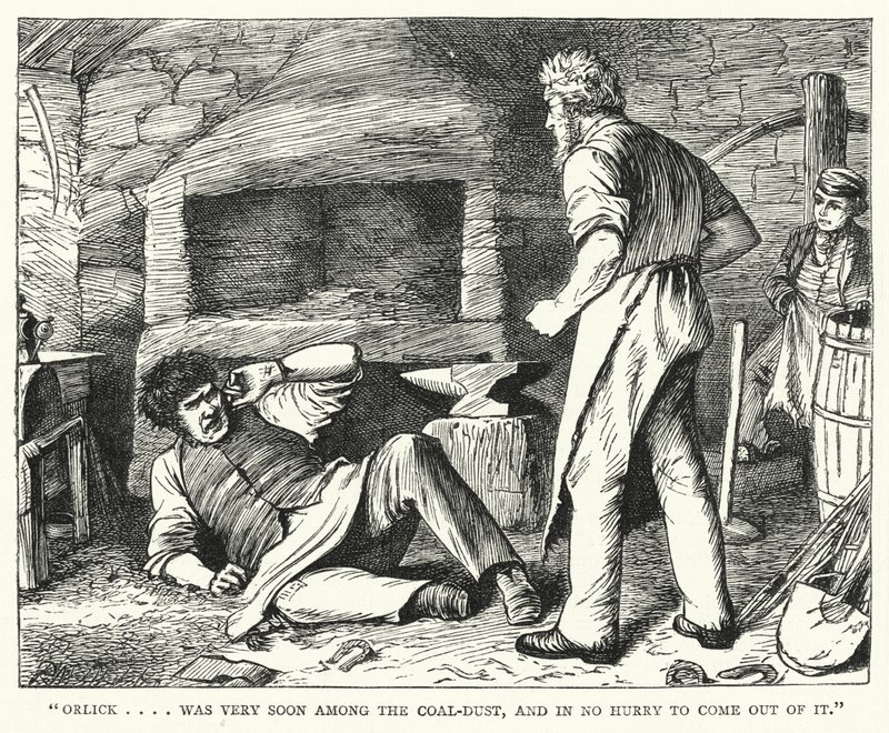 Ilustración para Grandes Esperanzas de Charles Dickens (grabado) de Francis Arthur Fraser