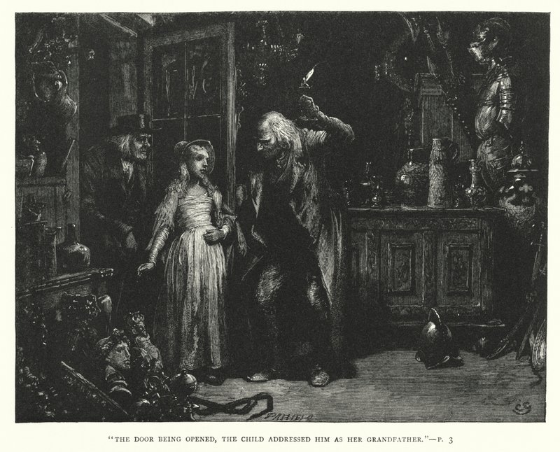 Ilustración para Grandes Esperanzas de Charles Dickens (grabado) de Francis Arthur Fraser