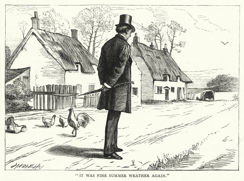Ilustración para Grandes Esperanzas de Charles Dickens de Francis Arthur Fraser